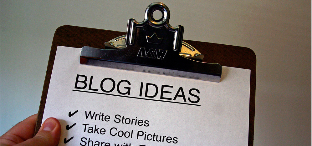 BLOG IDEAS