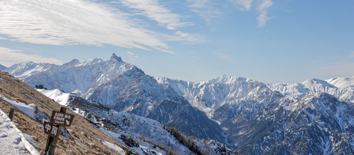 安曇野市　北アルプス